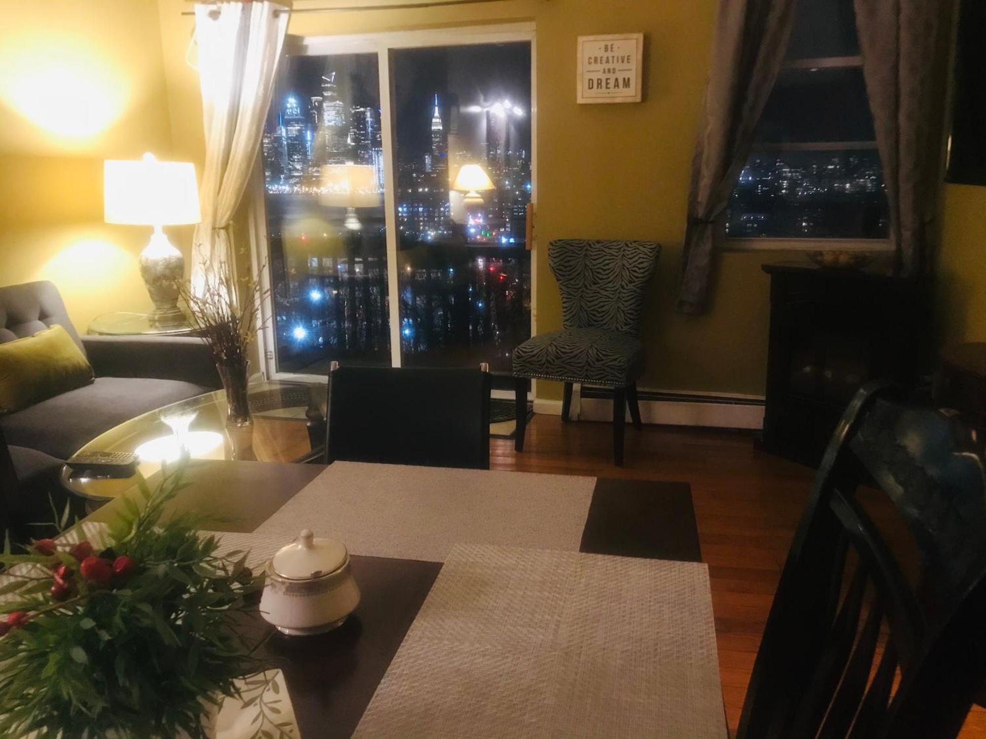 Апартаменты Ny Skyline One Of A Kind View Юнион-Сити Экстерьер фото